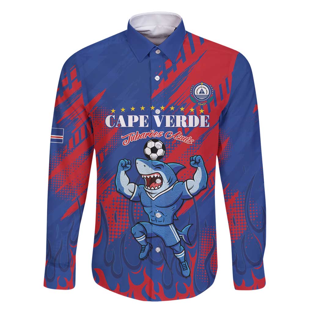 Custom Cape Verde Football Family Matching Off Shoulder Short Dress and Hawaiian Shirt One Team One Victory - Wonder Print Shop