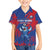 Custom Cape Verde Football Family Matching Short Sleeve Bodycon Dress and Hawaiian Shirt One Team One Victory - Wonder Print Shop