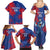 Custom Cape Verde Football Family Matching Summer Maxi Dress and Hawaiian Shirt One Team One Victory - Wonder Print Shop