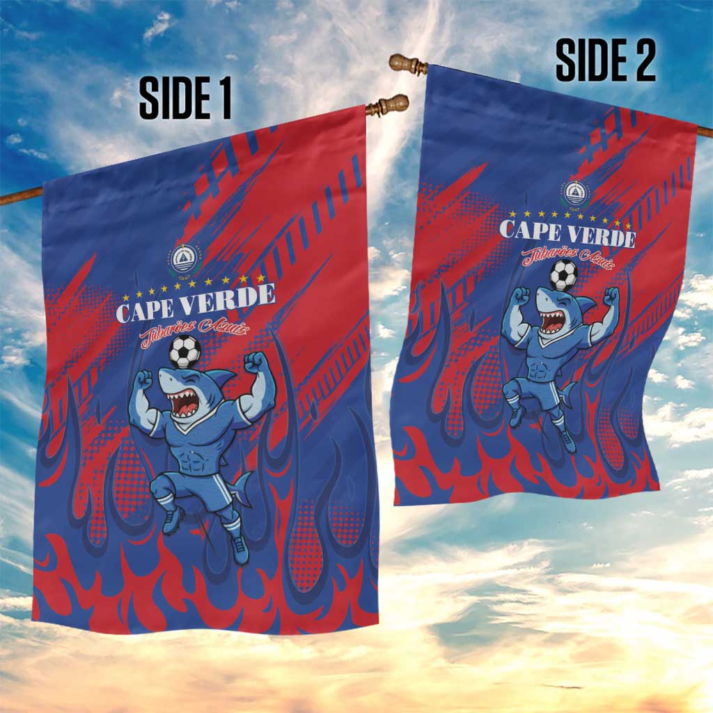 Cape Verde Football Garden Flag One Team One Victory - Wonder Print Shop
