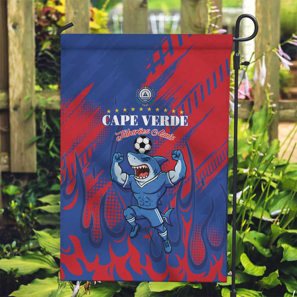 Cape Verde Football Garden Flag One Team One Victory - Wonder Print Shop