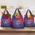Cape Verde Football Grocery Bag One Team One Victory - Wonder Print Shop