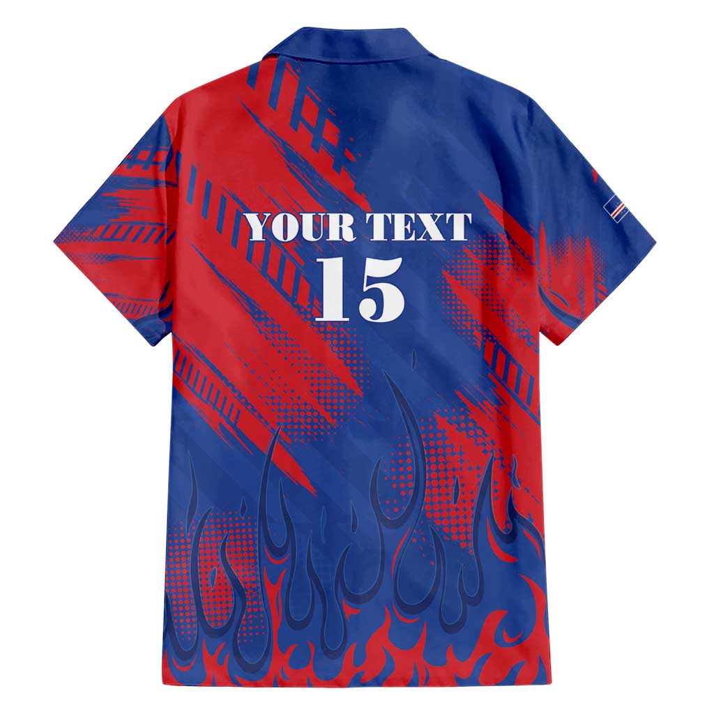 Custom Cape Verde Football Hawaiian Shirt One Team One Victory - Wonder Print Shop