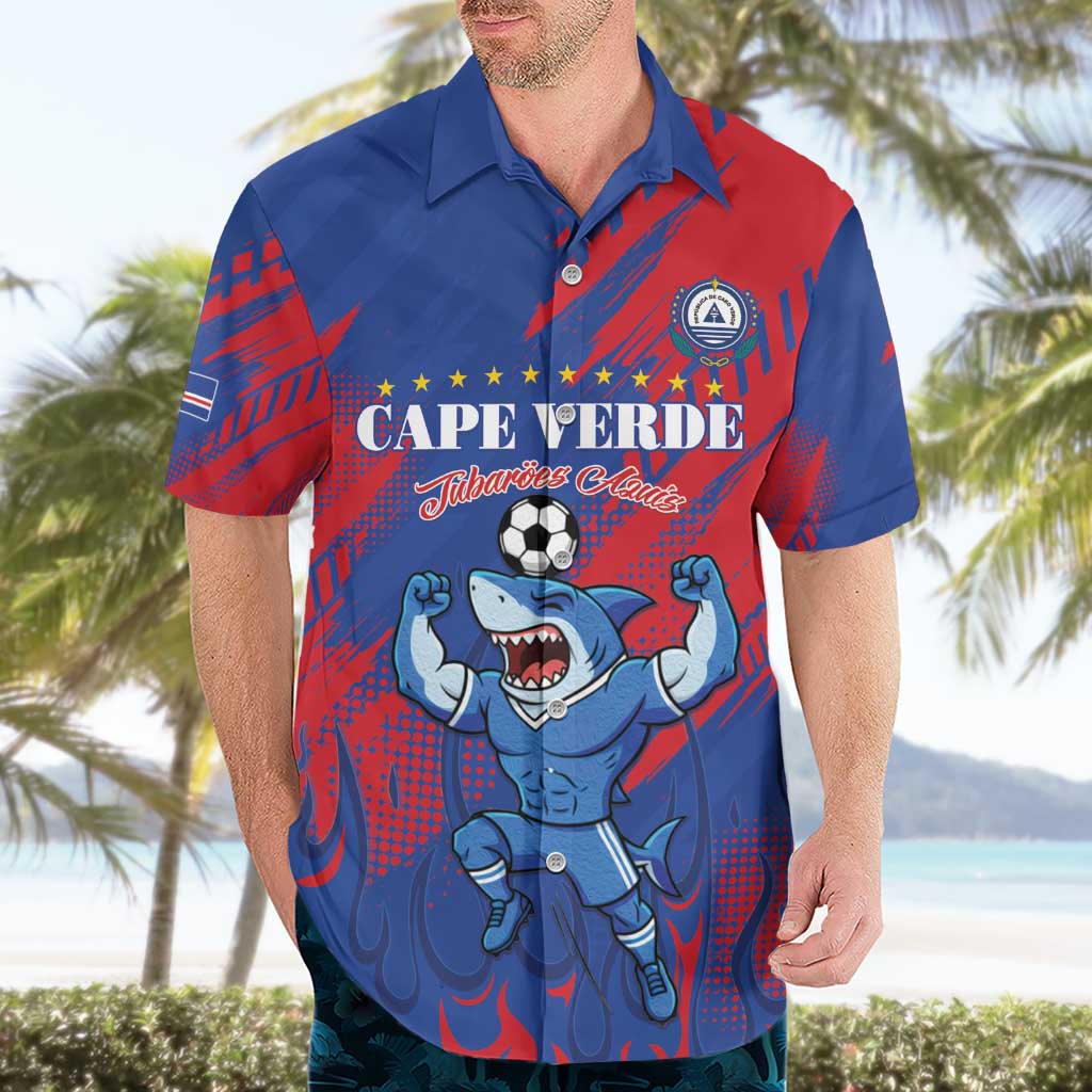 Custom Cape Verde Football Hawaiian Shirt One Team One Victory - Wonder Print Shop