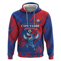Custom Cape Verde Football Hoodie One Team One Victory - Wonder Print Shop