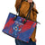 Cape Verde Football Leather Tote Bag One Team One Victory - Wonder Print Shop