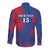 Custom Cape Verde Football Long Sleeve Button Shirt One Team One Victory - Wonder Print Shop