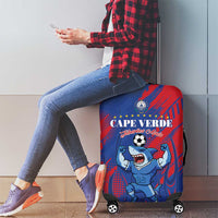 Cape Verde Football Luggage Cover One Team One Victory - Wonder Print Shop
