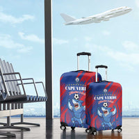 Cape Verde Football Luggage Cover One Team One Victory - Wonder Print Shop