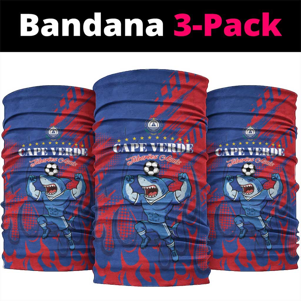 Cape Verde Football Neck Gaiter One Team One Victory - Wonder Print Shop