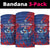 Cape Verde Football Neck Gaiter One Team One Victory - Wonder Print Shop