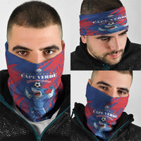 Cape Verde Football Neck Gaiter One Team One Victory - Wonder Print Shop