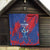 Cape Verde Football Quilt One Team One Victory - Wonder Print Shop
