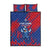 Cape Verde Football Quilt Bed Set One Team One Victory - Wonder Print Shop