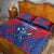 Cape Verde Football Quilt Bed Set One Team One Victory - Wonder Print Shop