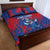 Cape Verde Football Quilt Bed Set One Team One Victory - Wonder Print Shop