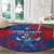 Cape Verde Football Round Carpet One Team One Victory - Wonder Print Shop