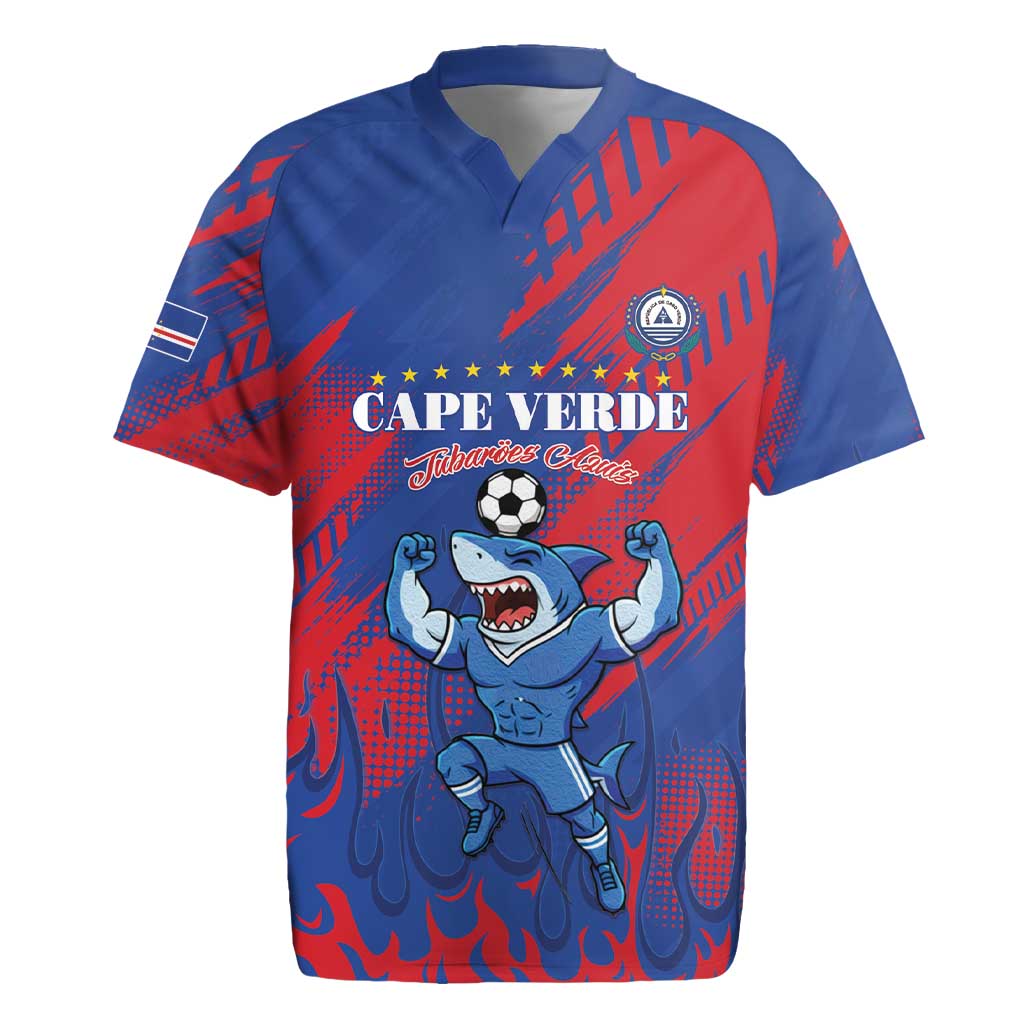 Custom Cape Verde Football Rugby Jersey One Team One Victory - Wonder Print Shop