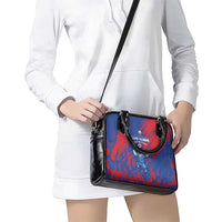 Cape Verde Football Shoulder Handbag One Team One Victory - Wonder Print Shop