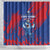 Cape Verde Football Shower Curtain One Team One Victory - Wonder Print Shop