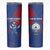 Custom Cape Verde Football Skinny Tumbler One Team One Victory - Wonder Print Shop