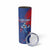 Custom Cape Verde Football Skinny Tumbler One Team One Victory - Wonder Print Shop