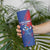 Custom Cape Verde Football Skinny Tumbler One Team One Victory - Wonder Print Shop