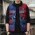 Custom Cape Verde Football Sleeveless Puffer Jacket One Team One Victory - Wonder Print Shop