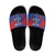 Cape Verde Football Slide Sandals One Team One Victory - Wonder Print Shop