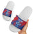 Cape Verde Football Slide Sandals One Team One Victory - Wonder Print Shop