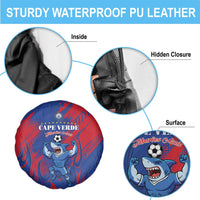 Cape Verde Football Spare Tire Cover One Team One Victory - Wonder Print Shop