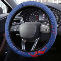 Cape Verde Football Steering Wheel Cover One Team One Victory - Wonder Print Shop