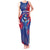 Custom Cape Verde Football Tank Maxi Dress One Team One Victory - Wonder Print Shop