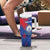 Custom Cape Verde Football Tumbler With Handle One Team One Victory - Wonder Print Shop