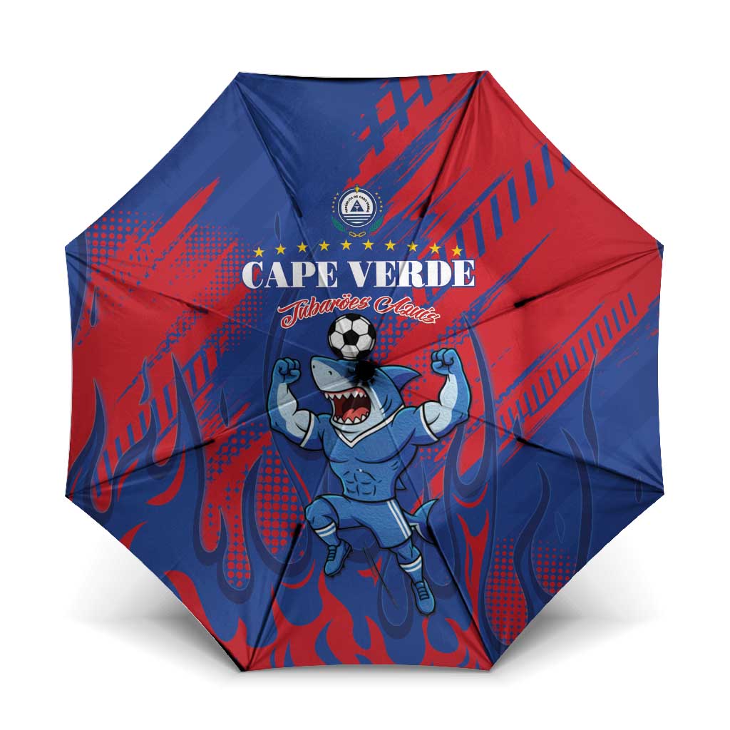 Cape Verde Football Umbrella One Team One Victory - Wonder Print Shop