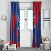 Cape Verde Football Window Curtain One Team One Victory - Wonder Print Shop