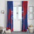 Cape Verde Football Window Curtain One Team One Victory - Wonder Print Shop