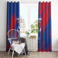 Cape Verde Football Window Curtain One Team One Victory - Wonder Print Shop