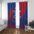 Cape Verde Football Window Curtain One Team One Victory - Wonder Print Shop
