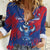Custom Cape Verde Football Women Casual Shirt One Team One Victory - Wonder Print Shop
