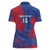 Custom Cape Verde Football Women Polo Shirt One Team One Victory - Wonder Print Shop