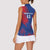 Custom Cape Verde Football Women Sleeveless Polo Shirt One Team One Victory - Wonder Print Shop