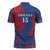 Custom Cape Verde Football Zipper Polo Shirt One Team One Victory - Wonder Print Shop
