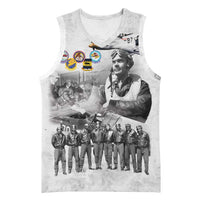 Red Tails Aviators Basketball Jersey WWII Heroes Tribute Retro Style - Wonder Print Shop
