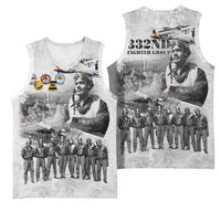 Red Tails Aviators Basketball Jersey WWII Heroes Tribute Retro Style - Wonder Print Shop