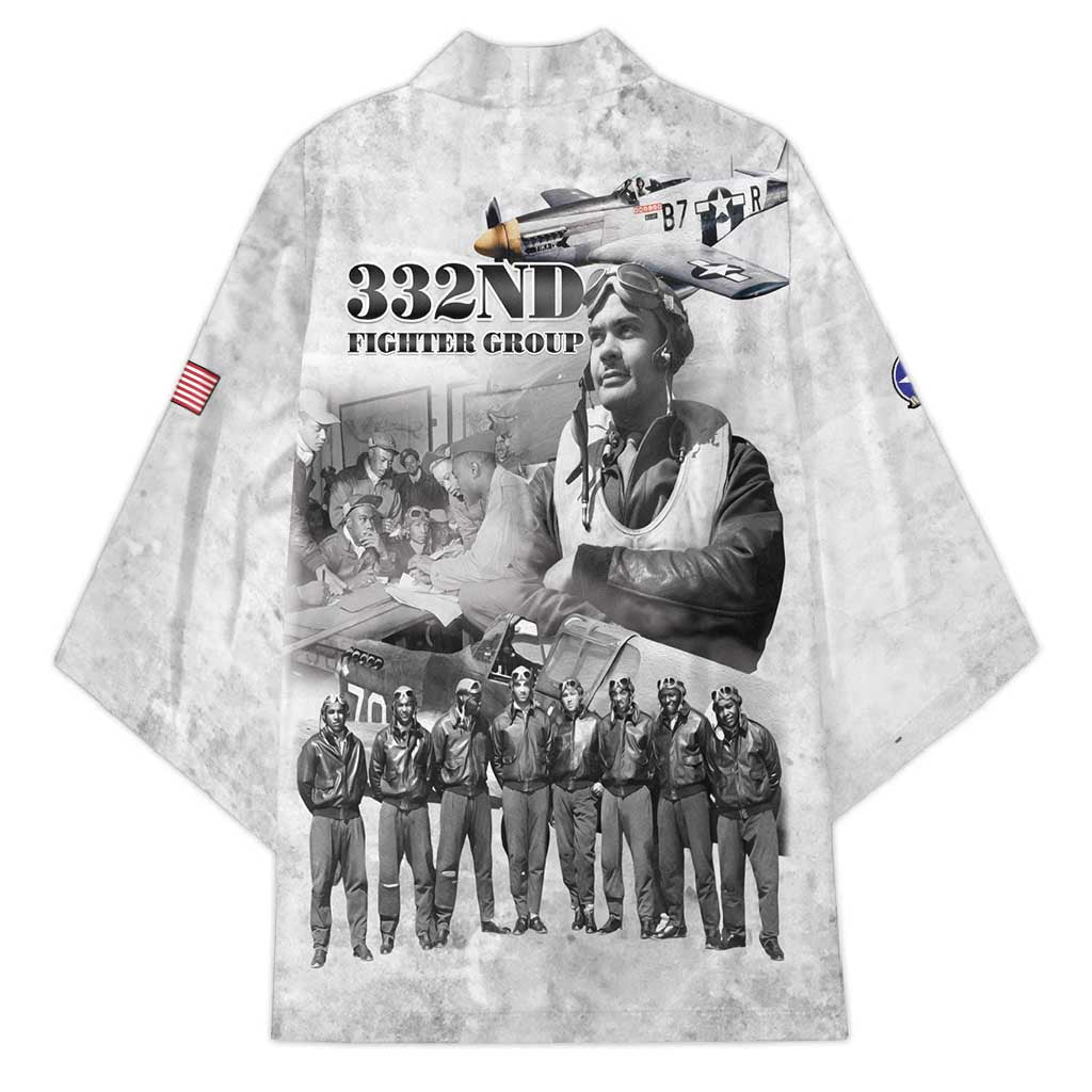 Red Tails Aviators Kimono WWII Heroes Tribute Retro Style - Wonder Print Shop