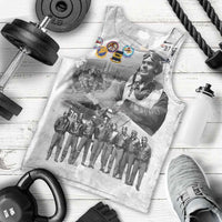 Red Tails Aviators Men Tank Top WWII Heroes Tribute Retro Style - Wonder Print Shop