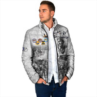 Red Tails Aviators Padded Jacket WWII Heroes Tribute Retro Style - Wonder Print Shop