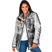Red Tails Aviators Padded Jacket WWII Heroes Tribute Retro Style - Wonder Print Shop