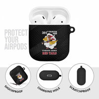 Tuskegee Airmen Red Tails AirPods Case 301st Fighter Squadron - Black - Wonder Print Shop